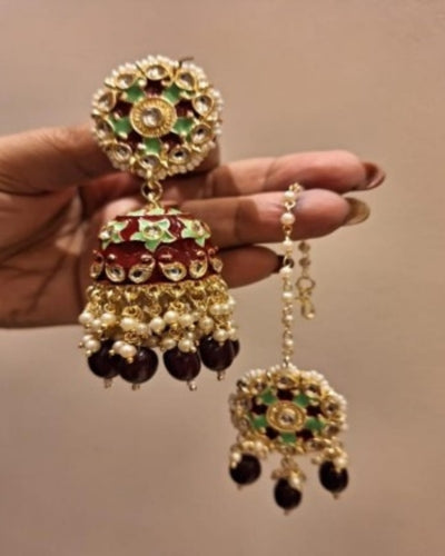 Rajkumari Jhumka & Tikka