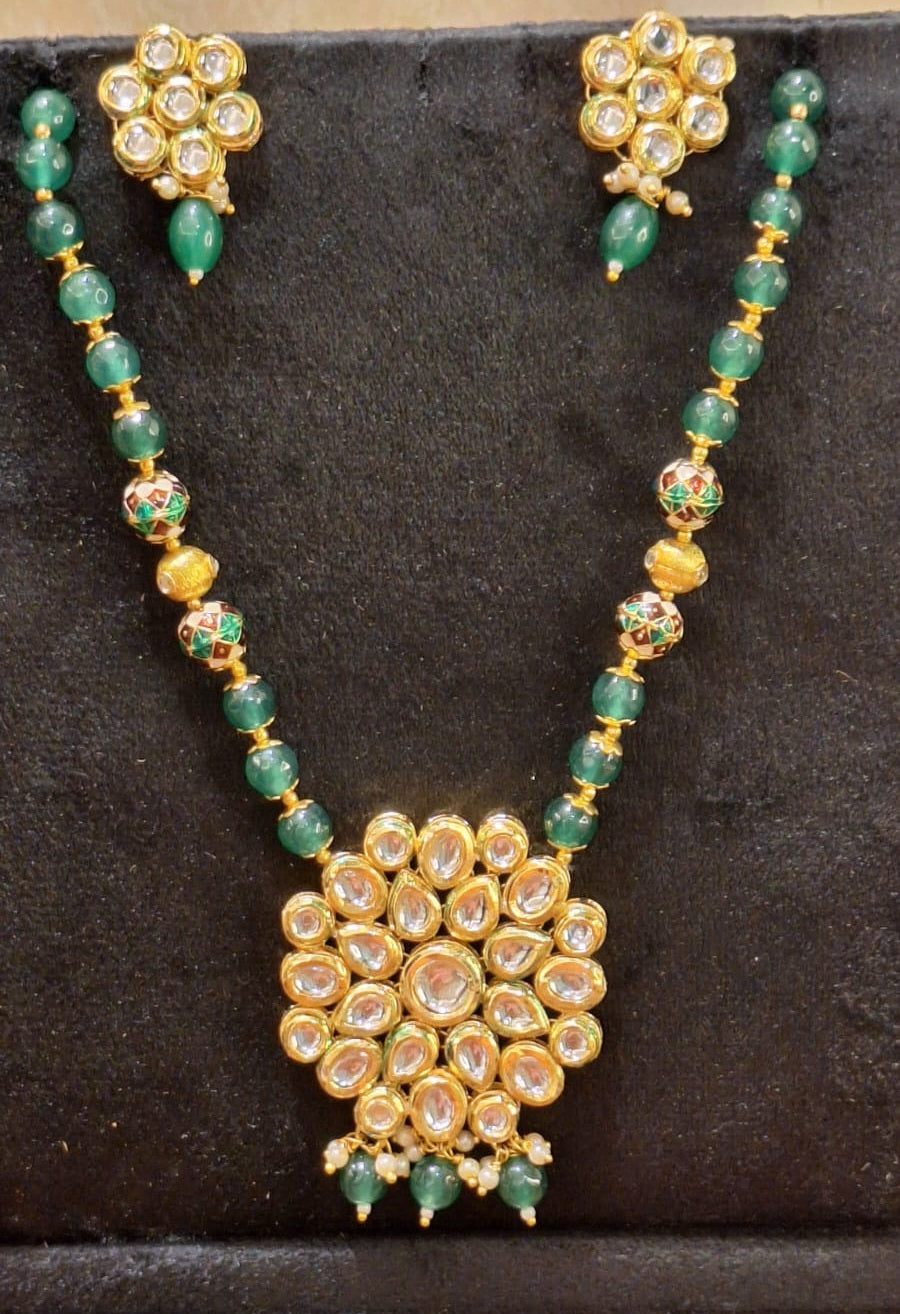 Kundan _Royal Pendant Set