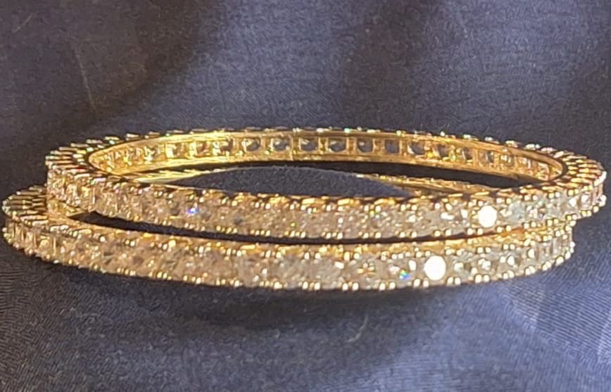 Moon Diamond Bangles